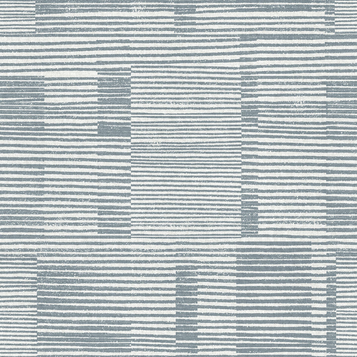 Callaway Denim Woven Stripes Wallpaper by A-Street Prints Designer