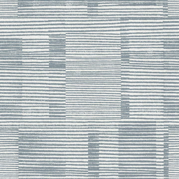 Callaway Denim Woven Stripes Wallpaper by A-Street Prints Georgia Covers about 56.4 square feet 20.5-in by 33-ft long roll Unpasted 20.9 - Fabric Carolina -