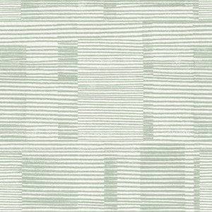Callaway Green Woven Stripes Wallpaper by A-Street Prints