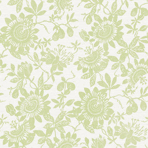Helen Light Green Floral Trail Wallpaper by A-Street Prints