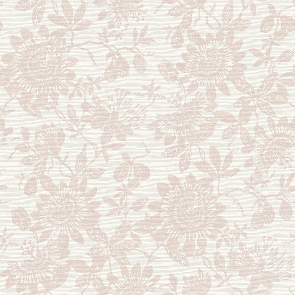 Helen Mauve Floral Trail Wallpaper by A-Street Prints Georgia Covers about 56.4 square feet 20.5-in by 33-ft long roll Unpasted 20.9 - Fabric Carolina -