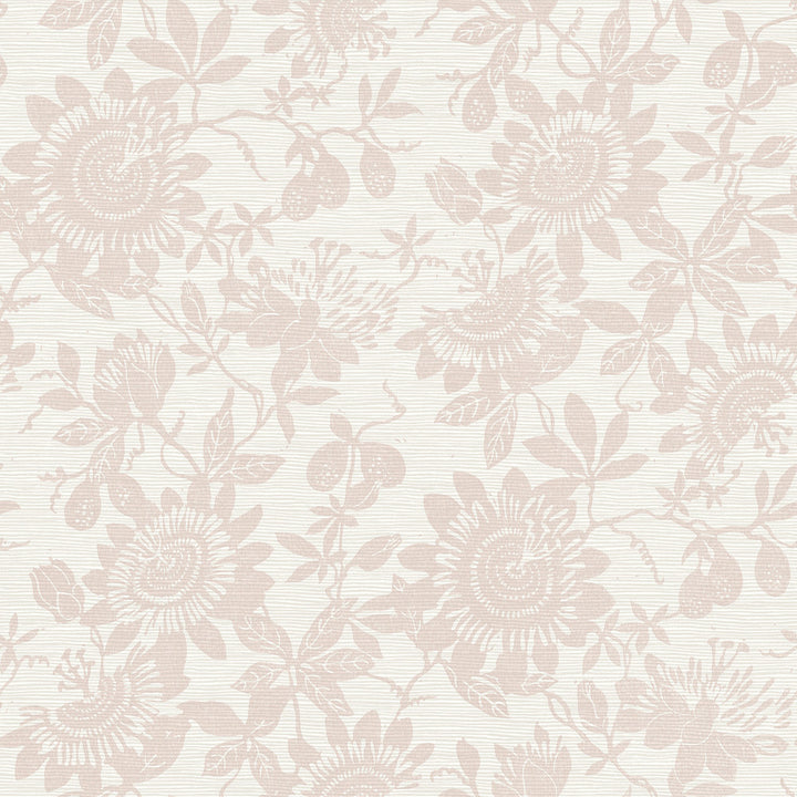 Helen Mauve Floral Trail Wallpaper by A-Street Prints Georgia Covers about 56.4 square feet 20.5-in by 33-ft long roll Unpasted 20.9 - Fabric Carolina -