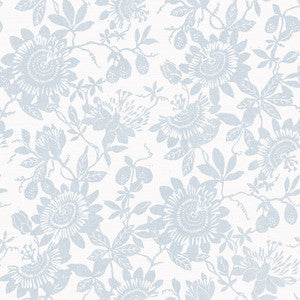 Helen Light Blue Floral Trail Wallpaper by A-Street Prints
