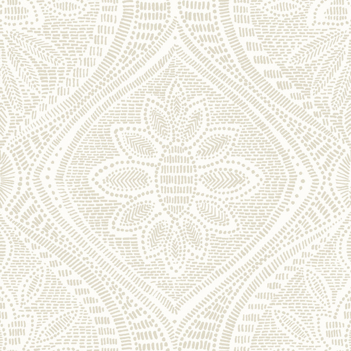 Scout Light Grey Floral Ogee Wallpaper by A-Street Prints Georgia Covers about 56.4 square feet 20.5-in by 33-ft long roll Unpasted 10.4 - Fabric Carolina -