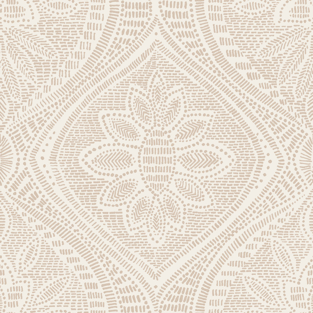 Scout Blush Floral Ogee Wallpaper by A-Street Prints Georgia Covers about 56.4 square feet 20.5-in by 33-ft long roll Unpasted 10.4 - Fabric Carolina -