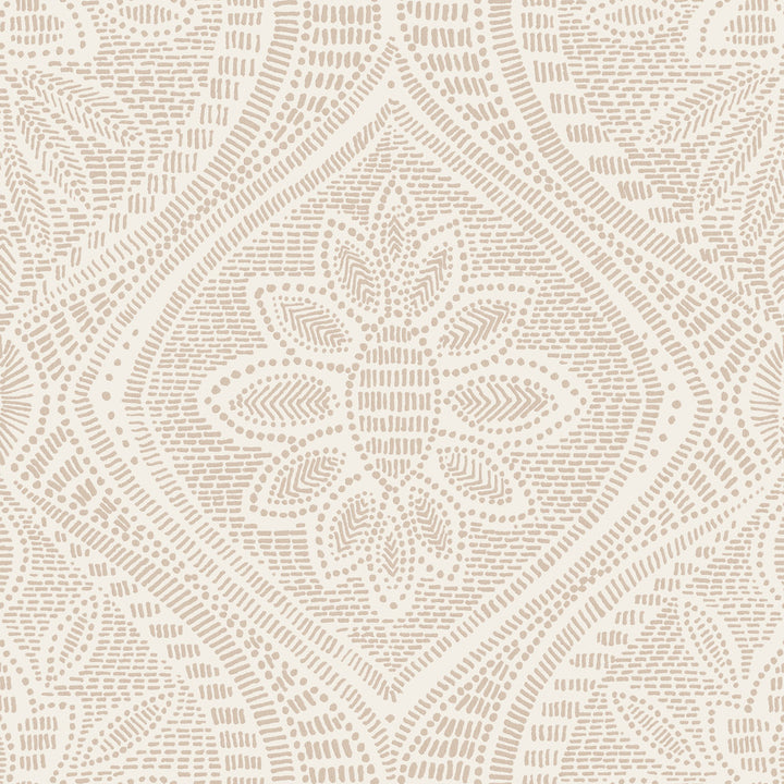 Scout Blush Floral Ogee Wallpaper by A-Street Prints Georgia Covers about 56.4 square feet 20.5-in by 33-ft long roll Unpasted 10.4 - Fabric Carolina -