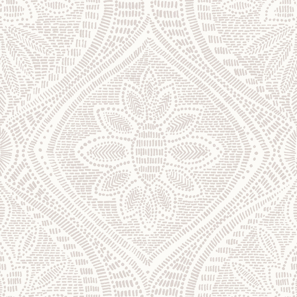 Scout Lavender Floral Ogee Wallpaper by A-Street Prints Georgia Covers about 56.4 square feet 20.5-in by 33-ft long roll Unpasted 10.4 - Fabric Carolina -