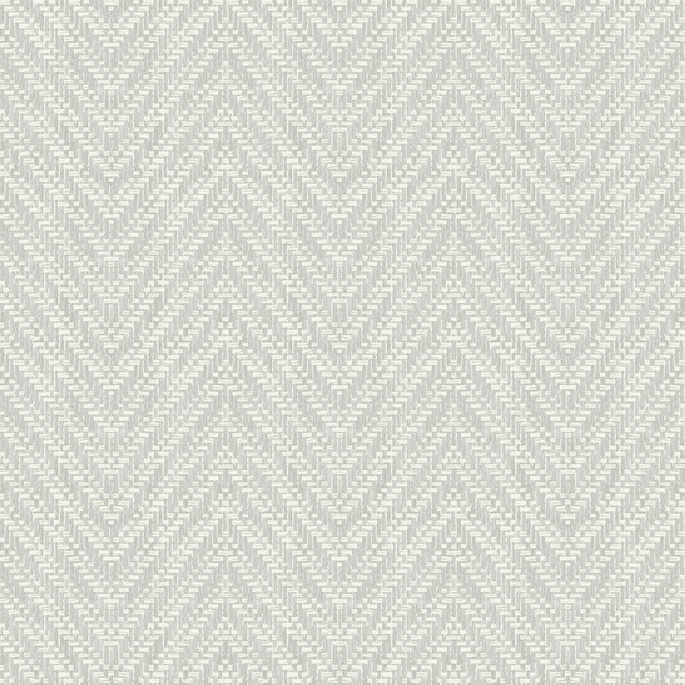 Glynn Light Grey Chevron Wallpaper by A-Street Prints Georgia Covers about 56.4 square feet 20.5-in by 33-ft long roll Unpasted 20.9 - Fabric Carolina -