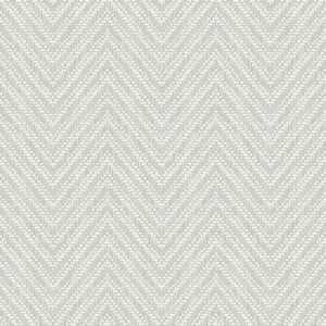 Glynn Light Grey Chevron Wallpaper by A-Street Prints