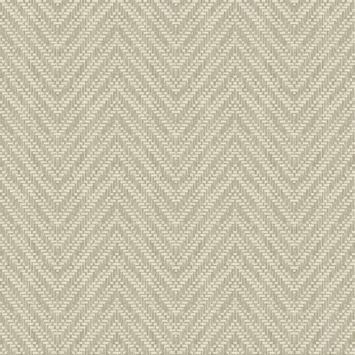 Glynn Neutral Chevron Wallpaper by A-Street Prints Georgia Covers about 56.4 square feet 20.5-in by 33-ft long roll Unpasted 20.9 - Fabric Carolina -