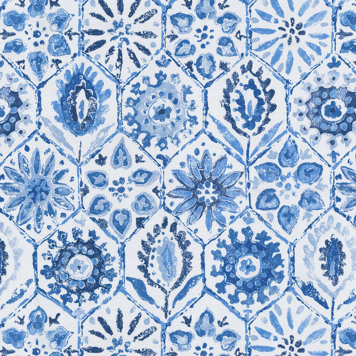 Od Antique Stone Cobalt 407710 by PKL Studio Fabric OUTDOOR DEC '18 100% Spun Polyester U.S.A. Horizontal: 27.00" and Vertical: 25.25" 54" - Fabric Carolina -