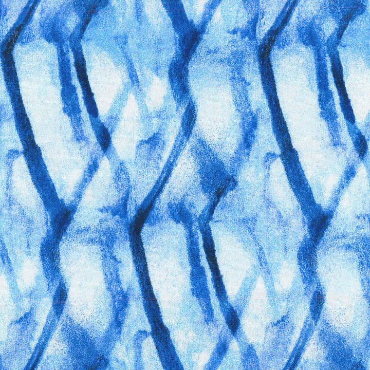 Od Ripples Navy 407730 by PKL Studio Fabric - 100% SPUN Polyester PAKISTAN Horizontal: 9 and Vertical: 12.6 54 - Fabric Carolina -