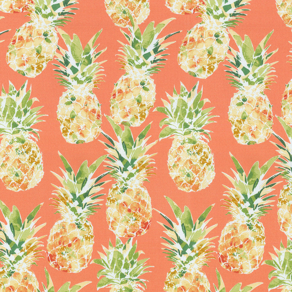 OAHU CORAL 407790 by PKL Studio Outdoor Fabric - 69% COTTON 31% POLYESTER 51000 Horizontal: 25.25 and Vertical: 13.5 54 - Fabric Carolina -