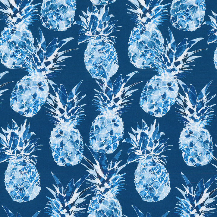 Oahu Indigo 407791 by PKL Studio Outdoor Fabric - 100% Spun Polyester Pakistan 51000 Horizontal: 25.25 and Vertical: 13.5 54 - Fabric Carolina -