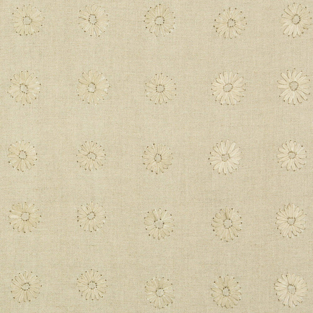 Daisy Linen by Kravet Couture Fabric CALVIN KLEIN HOME LINEN - 65%;POLYESTER - 35% India - Horizontal: 2.5 and Vertical: 2.5 52 - Fabric Carolina -