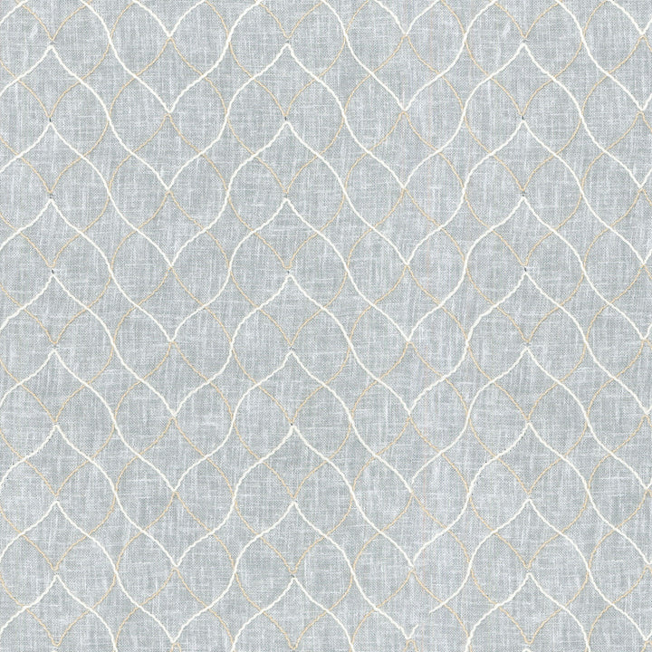 Harlequin Stitch Linen 407990 by PKL Studio Fabric - Base:80%Polyester 20%Cotton Embroid:98%Acrylic 2%Lurex India N/A Horizontal: 18 and Vertical: 17 54 - Fabric Carolina -