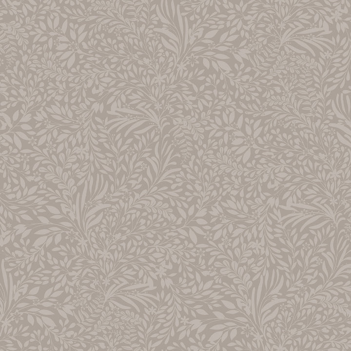 Kristina Grey Botanical Wallpaper by A-Street Prints Ingrid Covers about 57.5 square feet 20.9-in by 33-ft long roll Unpasted 20.9 - Fabric Carolina -