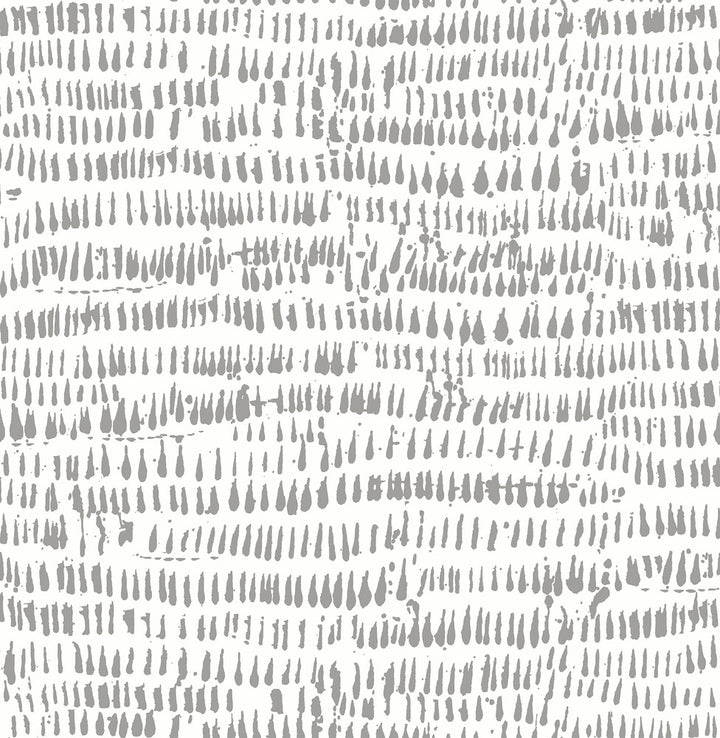 Runes Grey Brushstrokes Wallpaper by A-Street Prints Happy Covers about 56.4 square feet 20.5-in by 33-ft long roll Unpasted 20.9 - Fabric Carolina -