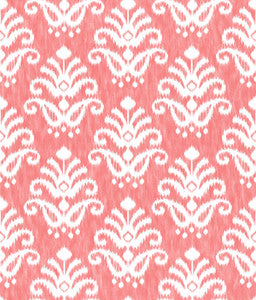 Keaton Coral Medallion Wallpaper by A-Street Prints