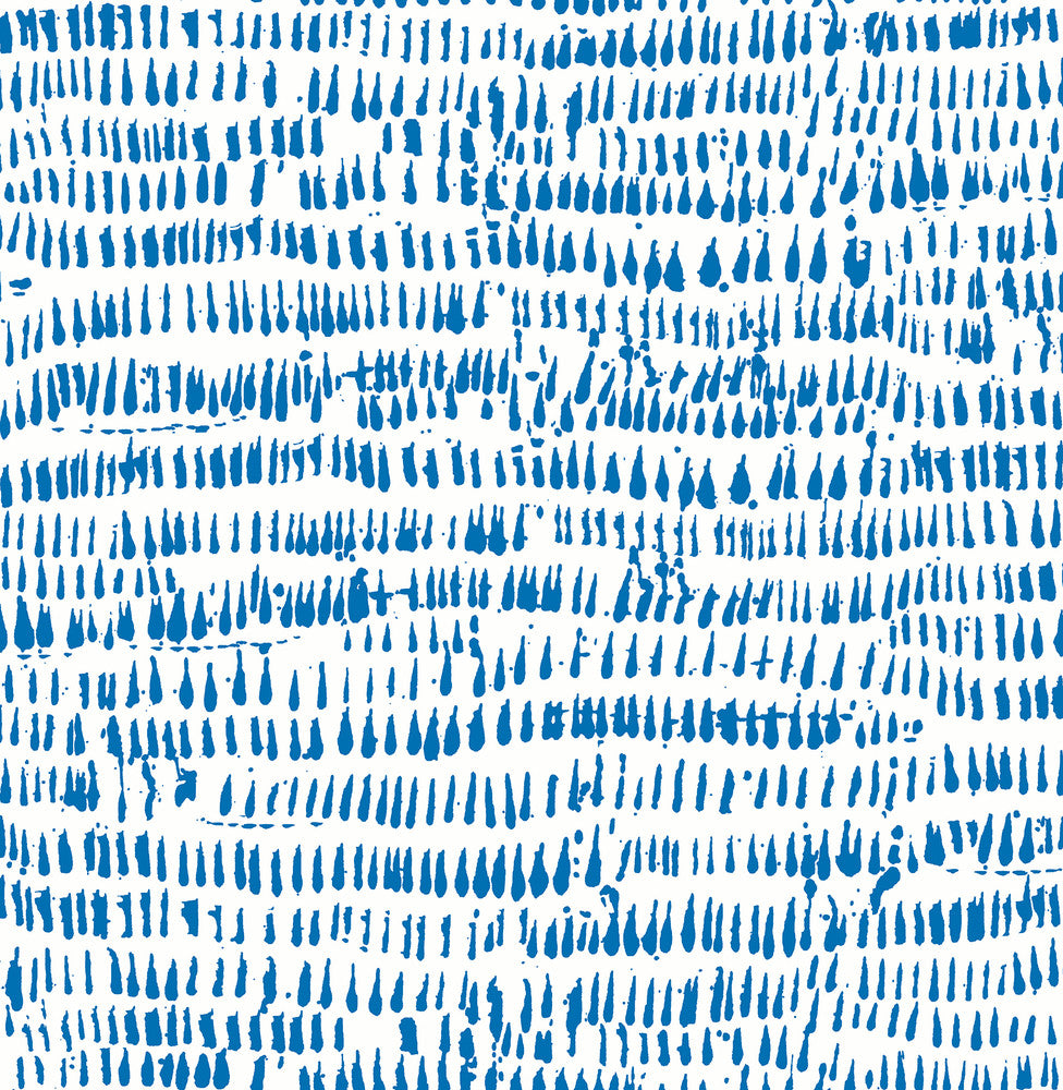 Runes Sapphire Brushstrokes Wallpaper by A-Street Prints Happy Covers about 56.4 square feet 20.5-in by 33-ft long roll Unpasted 20.9 - Fabric Carolina -