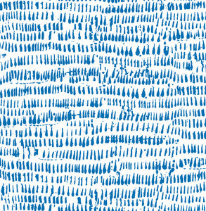 Runes Sapphire Brushstrokes Wallpaper by A-Street Prints