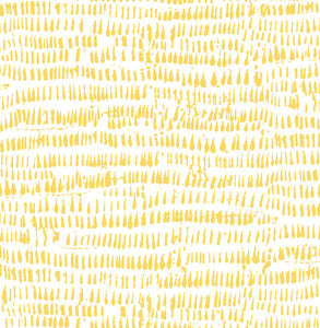 Runes Yellow Brushstrokes Wallpaper by A-Street Prints