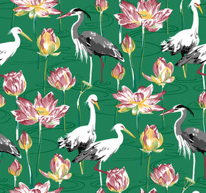 Barton Green Heron Wallpaper by A-Street Prints