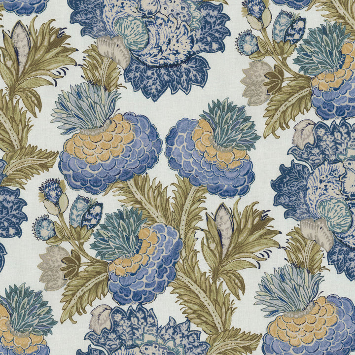 Balinese Garden/B Summer 408140 by PKL Studio Fabric - 100%Cotton CHINA 51000 Horizontal: 13.5 and Vertical: 25.25 54 - Fabric Carolina -