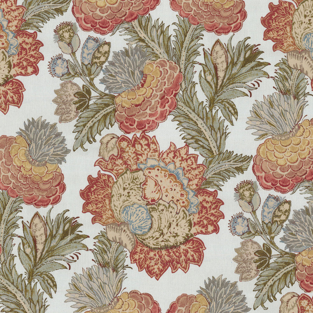 Balinese Garden Rhubarb 408141 by PKL Studio Fabric - 100%Cotton China 51000 Horizontal: 25.25 and Vertical: 13.5 54 - Fabric Carolina -