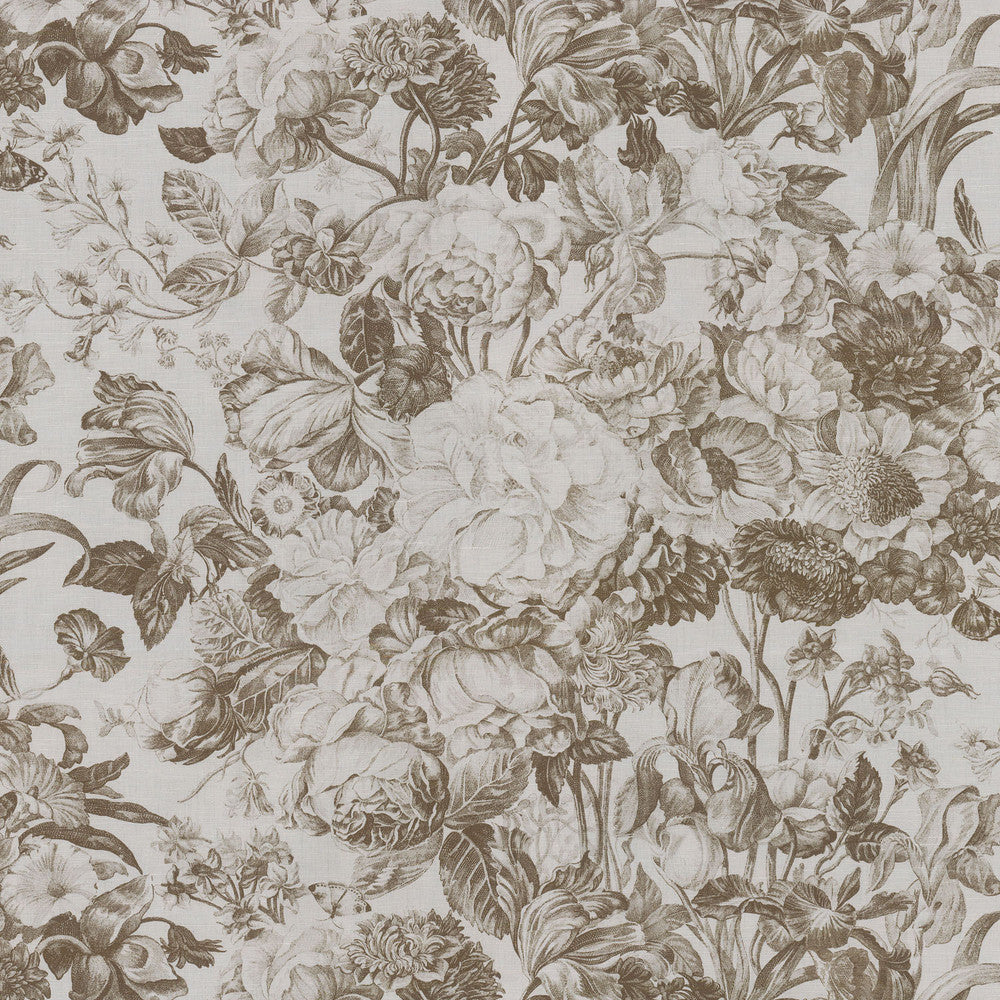 Forestry Toile Nutmeg 408153 by PKL Studio Fabric - 55%Linen 45%Cotton China 15000 Horizontal: 25.25 and Vertical: 27 54 - Fabric Carolina -
