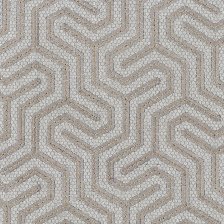 Cayden Emb Fossil 408171 by PKL Studio Fabric - BASE: 83% POLYESTER 11% COTTON 6% LINEN, EMB: 61% RAYON 29% COTTON India 51000 Horizontal: 6.5 and Vertical: 6.25 56 - Fabric Carolina -