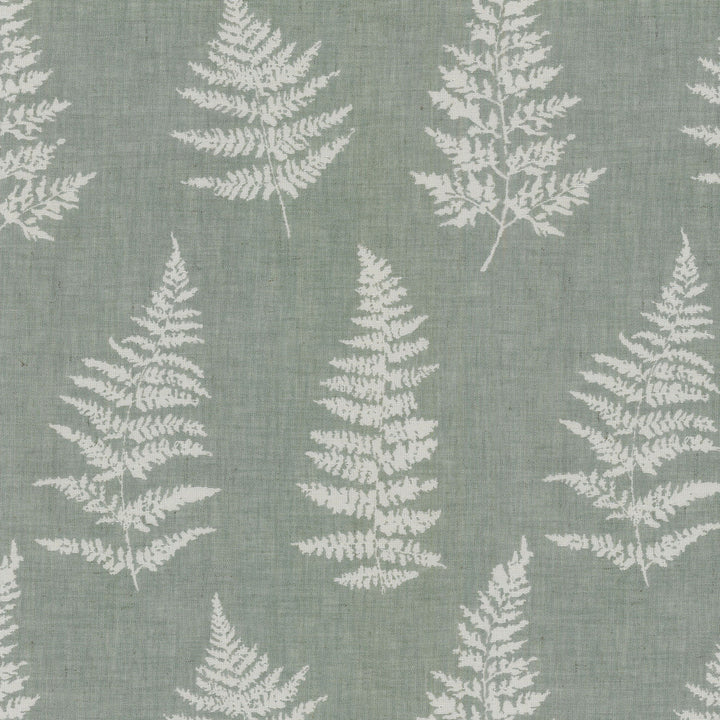 Fern Imprint Seaglass 408180 by PKL Studio Fabric - 78%Polyester 14%Cotton 8%Linen India 51000 Horizontal: 0 and Vertical: 0 54 - Fabric Carolina -
