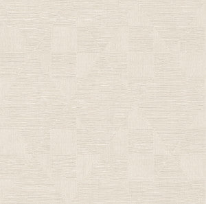 Wegener Ivory Geometric Wallpaper by Advantage