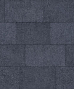 Lyell Dark Blue Stone Wallpaper by Advantage
