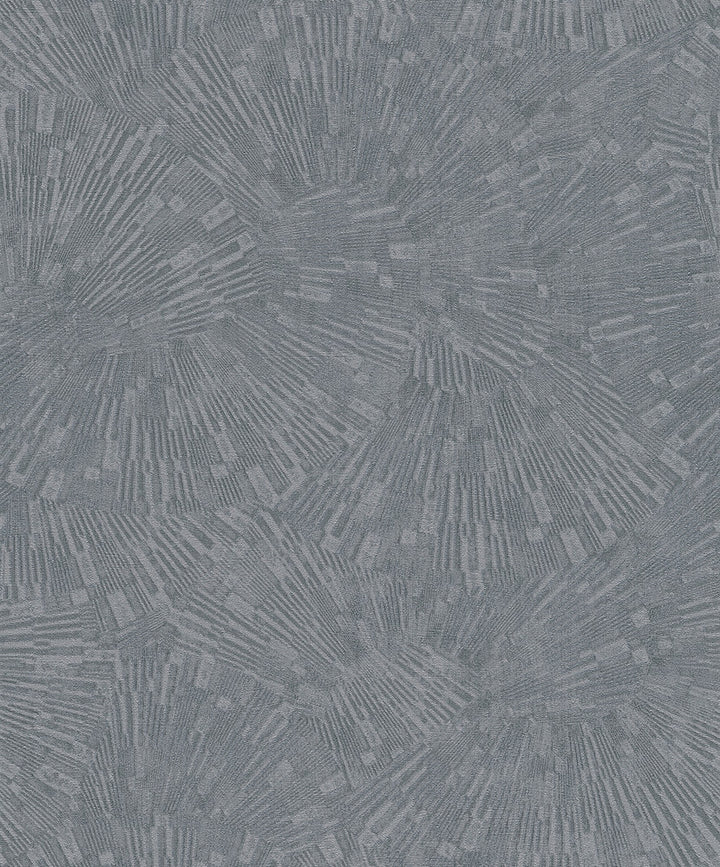 Agassiz Grey Burst Wallpaper by Advantage Titanium Covers about 57.5 square feet 20.9-in by 33-ft long roll Unpasted 25.2 - Fabric Carolina -