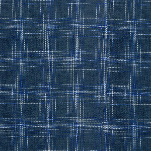 Hampton Plaid Coblat 408201 by PKL Studio Fabric