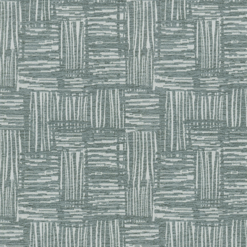 Crosshatch Seaglass 408220 by PKL Studio Fabric - Face:100%Polyester Back:100%Latex CHINA 40000 Horizontal: 7 and Vertical: 7 54 - Fabric Carolina -