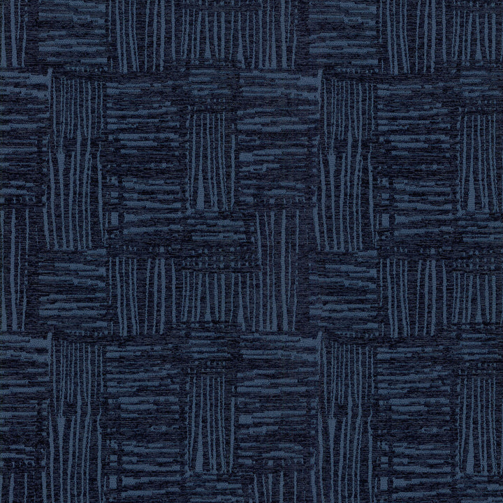 CROSSHATCH INDIGO 408225 by PKL Studio Fabric - 19% Polyester 54% Viscose 27% Cotton China 40000 Horizontal: 7 and Vertical: 7 54 - Fabric Carolina -