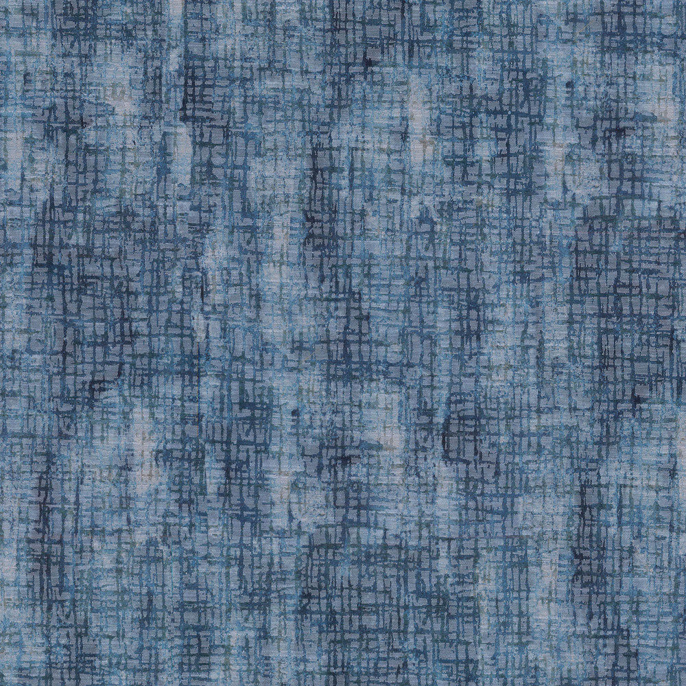 River Grass Indigo 408300 by PKL Studio Fabric - 62%Polyester 38%Cotton India 9000 Horizontal: 17 and Vertical: 6.75 57 - Fabric Carolina -