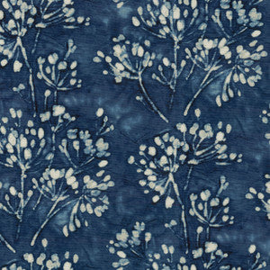 Gossamer Branch Indigo 480420 by PKL Studio Fabric