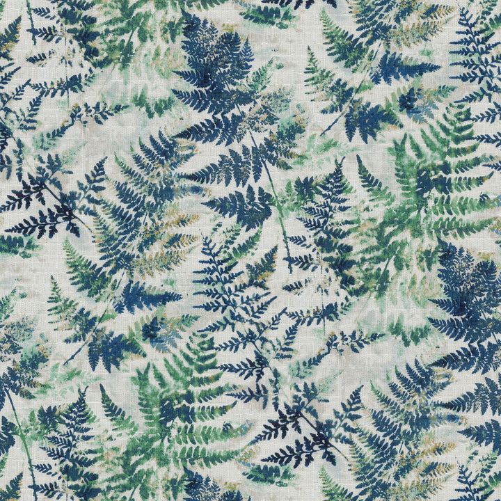 Fern Flutter Indigo 408430 by PKL Studio Fabric - 100%Cotton Peru 24000 Horizontal: 25.25 and Vertical: 13.5 54 - Fabric Carolina -