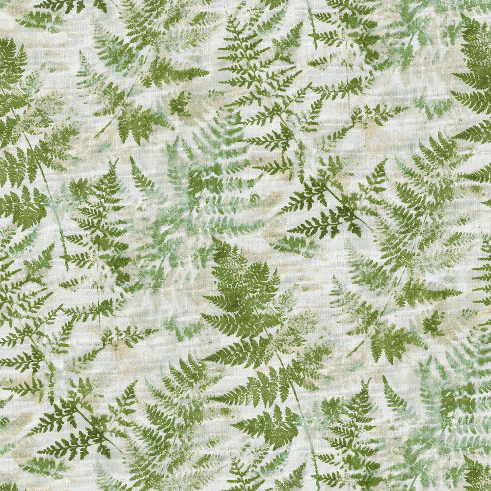 Fern Flutter Seaglass 408431 by PKL Studio Fabric - 100%Cotton Peru 24000 Horizontal: 25.25 and Vertical: 13.5 54 - Fabric Carolina -
