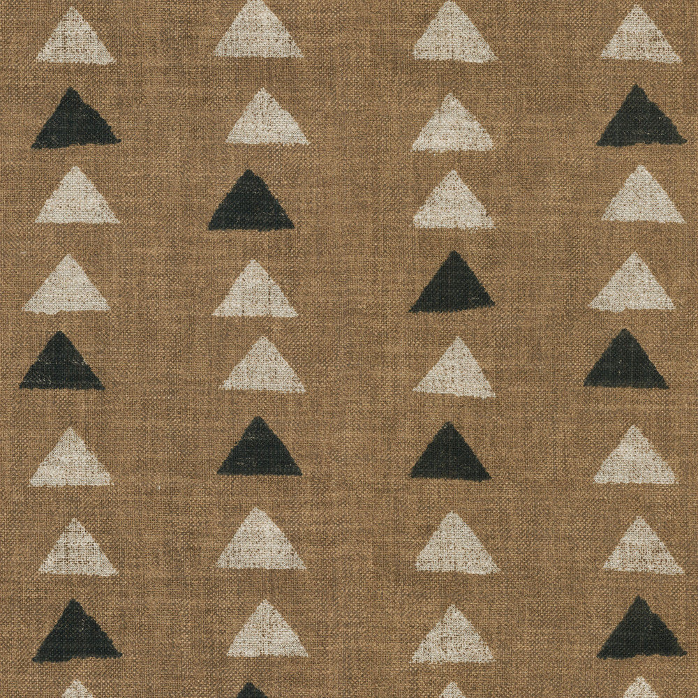 Nomadic Triangle Clay 408451 by PKL Studio Fabric - 75%Cotton 25%Linen Pakistan 30000 Horizontal: 12.6 and Vertical: 13.5 54 - Fabric Carolina -