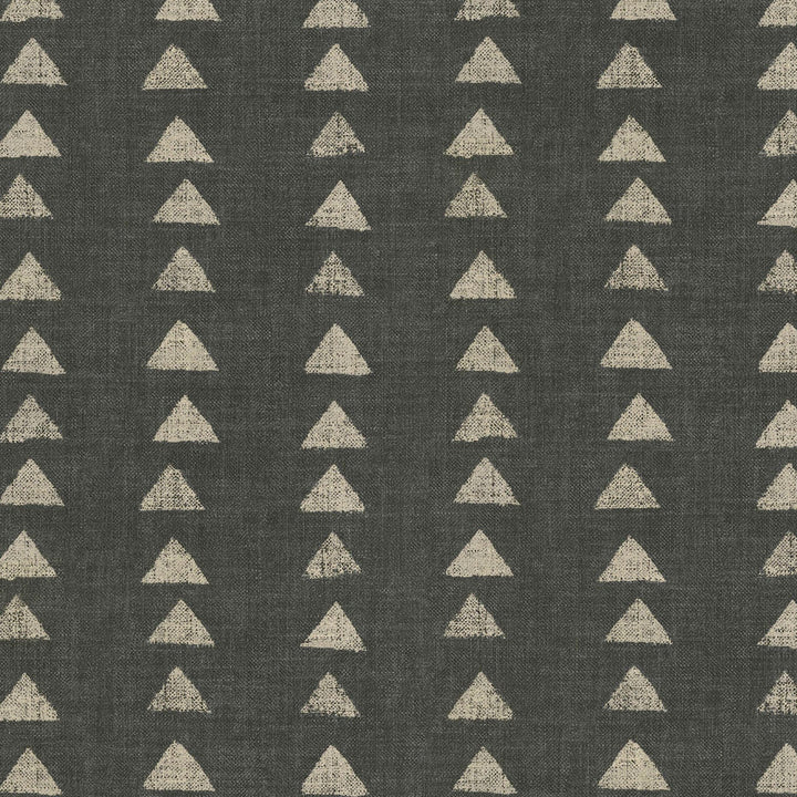 Nomadic Triangle Ebony 408454 by PKL Studio Fabric - 75% cotton, 25% linen Pakistan 27000 Horizontal: 13.5 and Vertical: 12.6 54 - Fabric Carolina -
