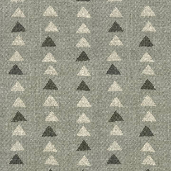 Nomadic Triangle Sterling 408457 by PKL Studio Fabric - 75% cotton, 25% linen Pakistan 27000 Horizontal: 13.5 and Vertical: 12.6 54 - Fabric Carolina -