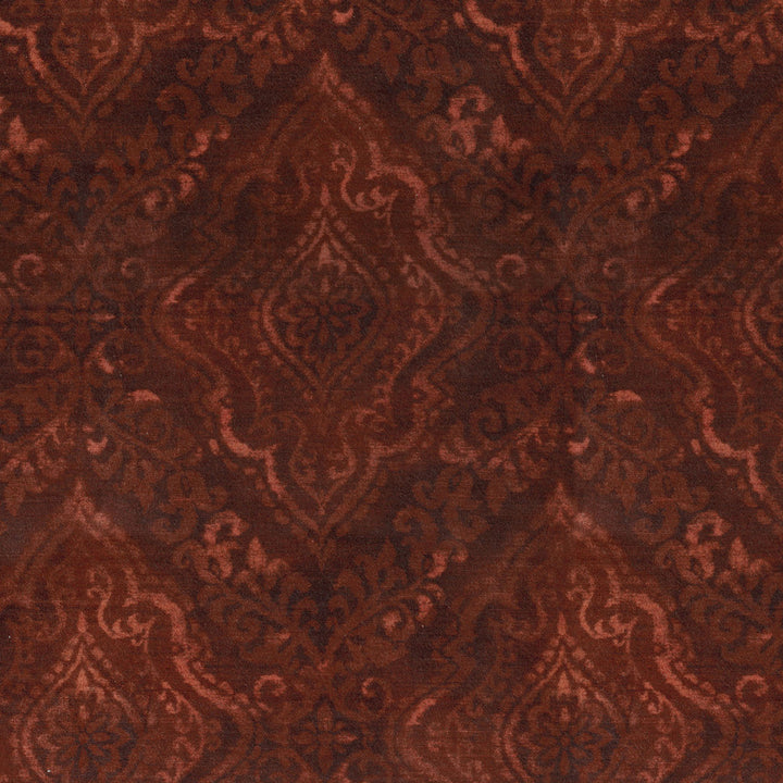 Diamond Damask Merlot 408480 by PKL Studio Fabric - 19% Polyester 54% Viscose 27% Cotton INDIA 51000 Horizontal: 6.75 and Vertical: 25.25 54 - Fabric Carolina -