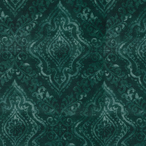 Diamond Damask Peacock 408481 by PKL Studio Fabric