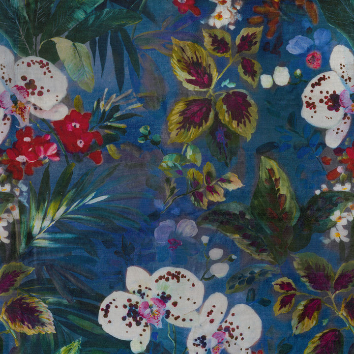 Natural Delicacy Midnight 408492 by PKL Studio Fabric - 54% VISCOSE 27% COTTON 19% POLYESTER India 51000 Horizontal: 27 and Vertical: 32 54 - Fabric Carolina -