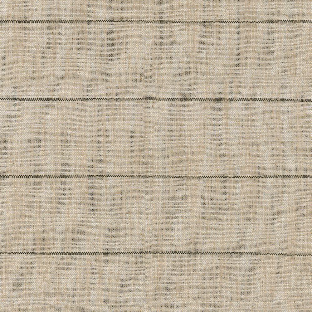 Huntington Stripe Jute 408511 by Performance Designer Fabric - 65% Polyester 20% Acrylic 15% Linen CHINA 51000 Horizontal: 0 and Vertical: 3 57 - Swanky Fabrics -