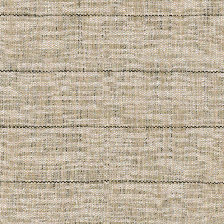 Huntington Stripe Jute 408511 by Performance Plus Designer Fabric PERFORMANCE PLUS II 65% Polyester 20% Acrylic 15% Linen CHINA Wyzenbeek 51,000 Horizontal: 0.00" and Vertical: 3.00" 57" - Swanky Fabrics -
